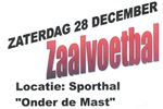 Zaalvoetbaltoernooi 28 december