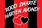 Rood zwarte harten avond!