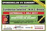 Traditionele wedstrijd Zundertse Selectie – NAC Breda