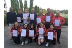 Unieke diploma-uitreiking op sportpark de Wildert.