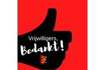 Vrijwilligers bedankt!