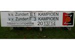 Zundert E1 en Zundert F3 NAJAARSKAMPIOEN!!!