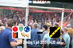 ‘Zundertse Selectie’ voor oefenduel tegen NAC Breda  op zondag 5 juli 2015 in voorbereiding